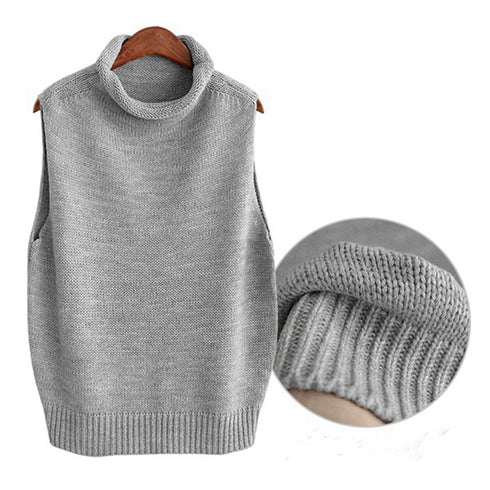 Belle Style Waistcoat High Necked Vest - ROUTINE FASHION